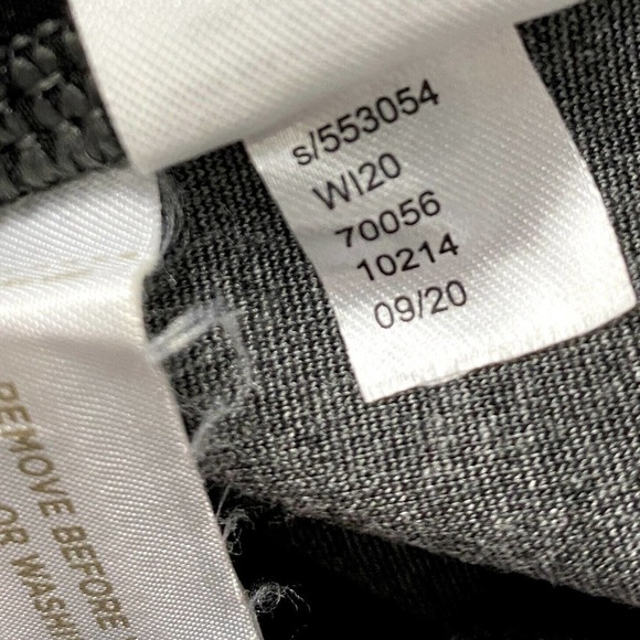 Ann Taylor sz 4P Pant Skinny Charcoal Gray Super Stretch Three Button High-Rise - Picture 7 of 7